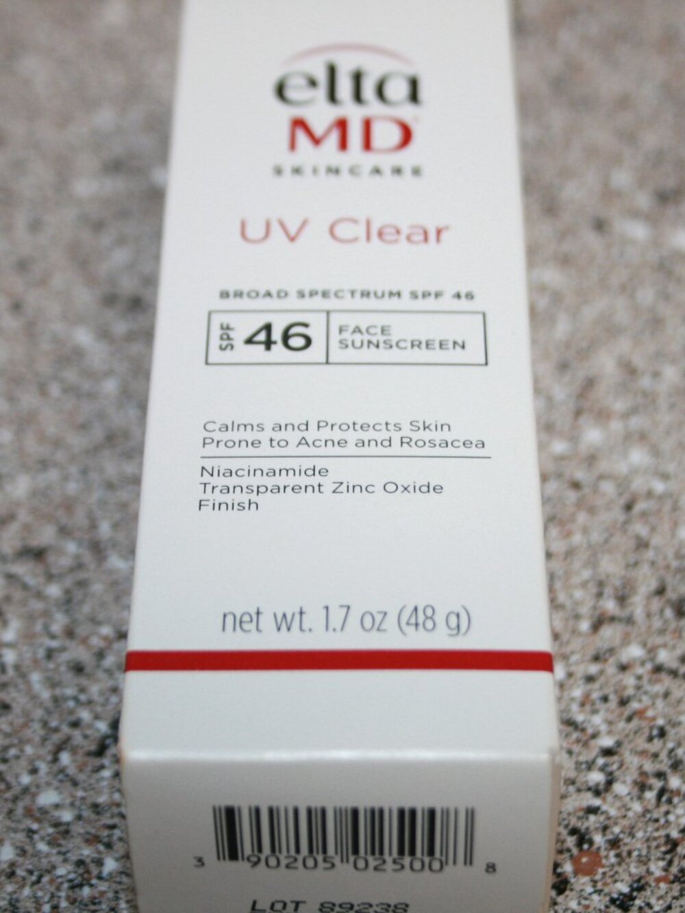 Elta MD UV Clear Daily Face Sunscreen SPF 46 Full Size 1.7oz / 48g exp 02/2027